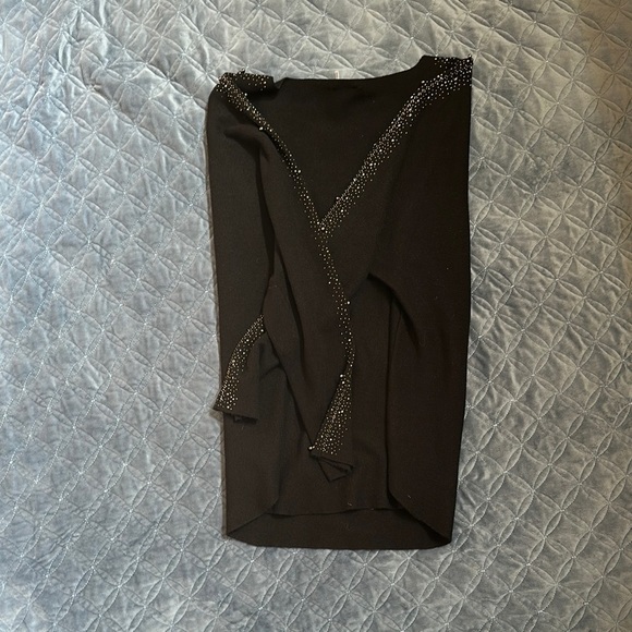 Milano Boxy Brown 3/4 Sleeve Blouse - Picture 5 of 10